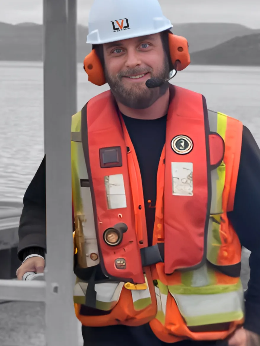 Louis-Philippe Lizée, co-founder of Nitrox Welding, diver by trade