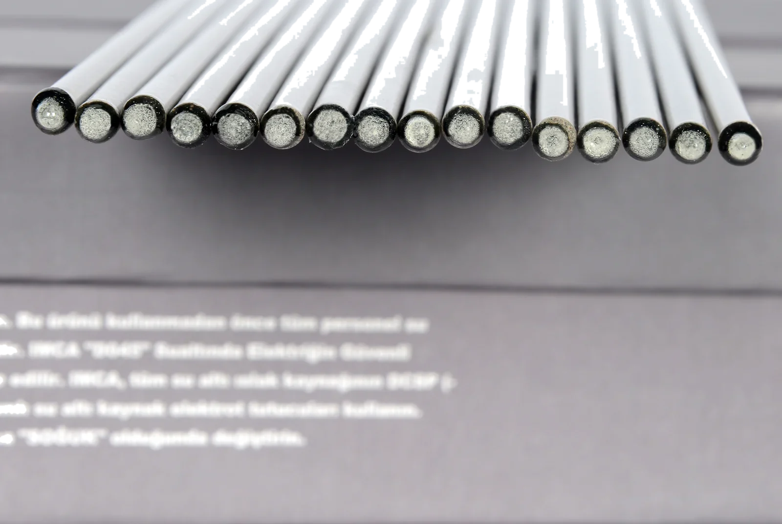 3.25 mm underwater welding electrode, view 3
